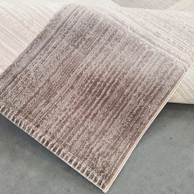 Rechteckiger Stückteppich 80x150 GALT 4 - beige / braun