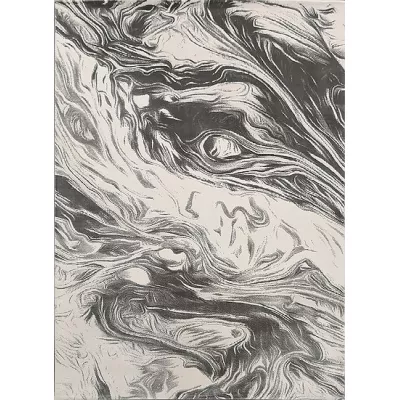 Moderner Stückteppich 80x150 GALT 5 - grau