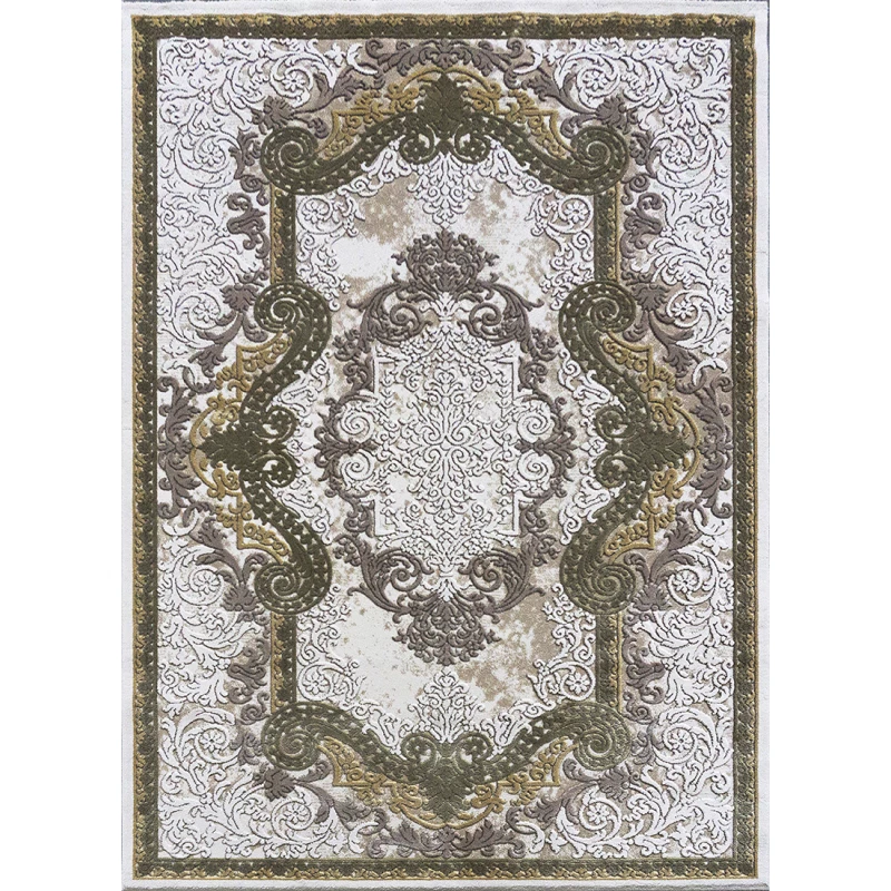 Orientalischer Stückteppich 130x190 GALT 7 - beige / gold