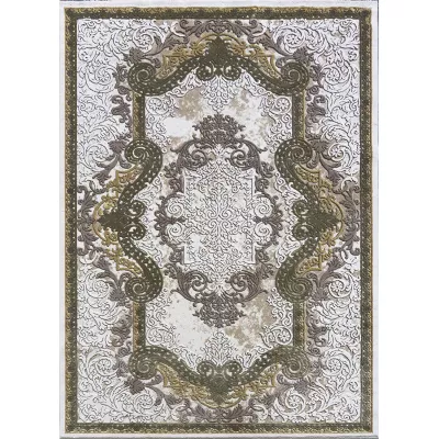Orientalischer Stückteppich 130x190 GALT 7 - beige / gold