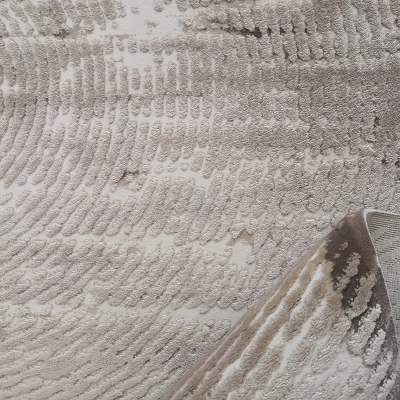 Moderner Stückteppich 80x150 GALT 9 - beige / braun