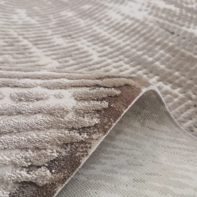 Moderner Stückteppich 200x290 GALT 9 - beige / braun