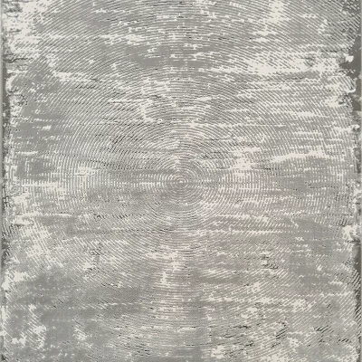 Moderner Stückteppich 80x150 GALT 9 - grau/weiß