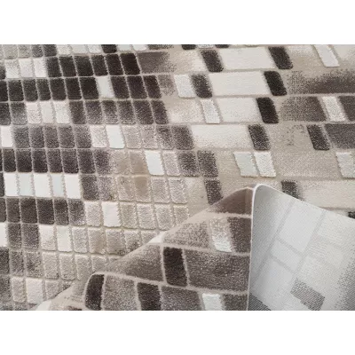 Moderner Stückteppich 130x190 GALT 10 - beige / braun