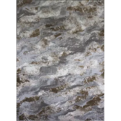 Rechteckiger Stückteppich 120x180 COVINA 1 - beige / grau