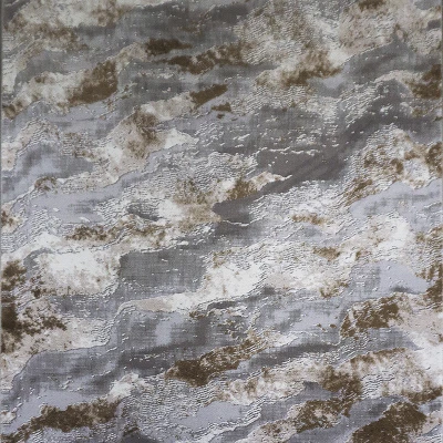 Rechteckiger Teppich 60x100 COVINA 1 - beige / grau