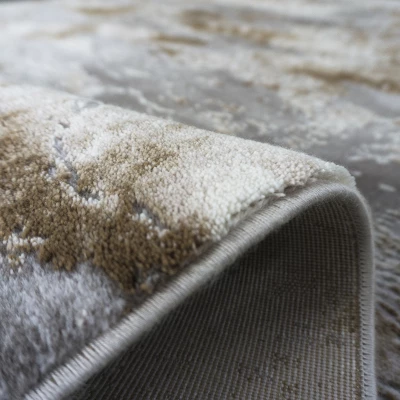 Rechteckiger Teppich 60x100 COVINA 1 - beige / grau