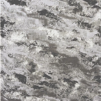 Rechteckiger Stückteppich 80x150 COVINA 1 - weiß / grau