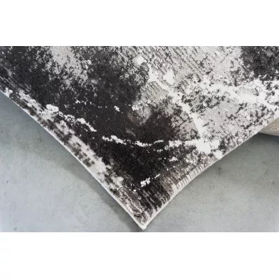 Rechteckiger Teppich 120x180 COVINA 2 - weiß / grau