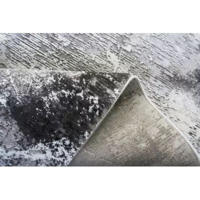 Rechteckiger Teppich 120x180 COVINA 2 - weiß / grau