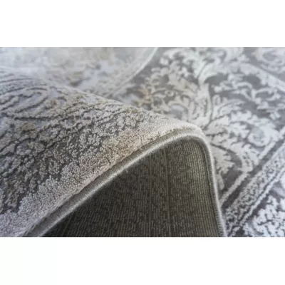 Rechteckiger Stückteppich 140x190 COVINA 3 - beige / grau