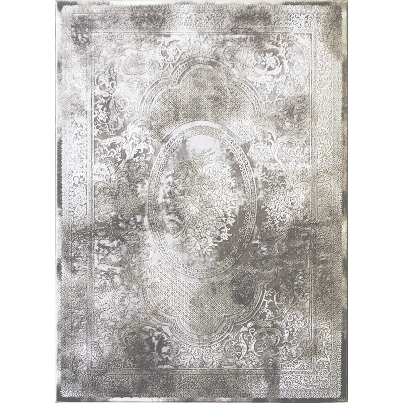 Rechteckiger Stückteppich 120x180 COVINA 3 - weiß / grau