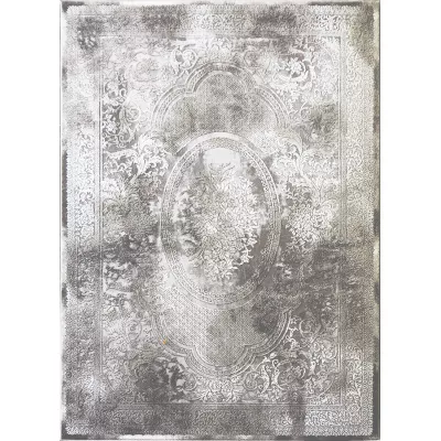 Rechteckiger Stückteppich 120x180 COVINA 3 - weiß / grau