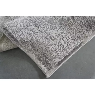 Rechteckiger Stückteppich 160x220 COVINA 3 - weiß/grau