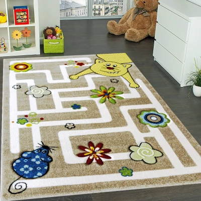 Kinderzimmerteppich 120x180 DORRIS 1 - beige