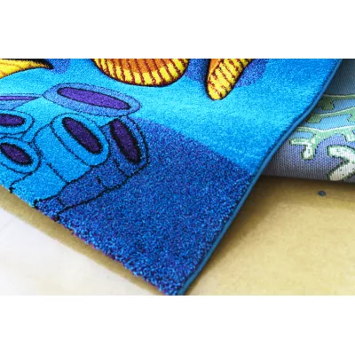 Kinderzimmerteppich 120x180 DORRIS 2 - blau