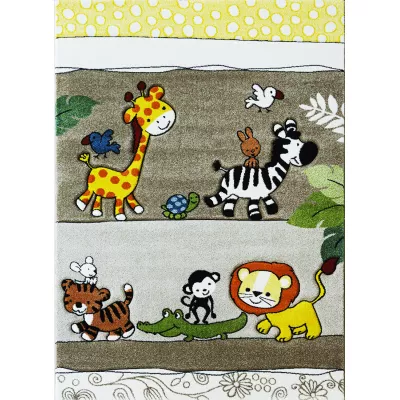 Kinderzimmerteppich 120x180 DORRIS 3 - beige