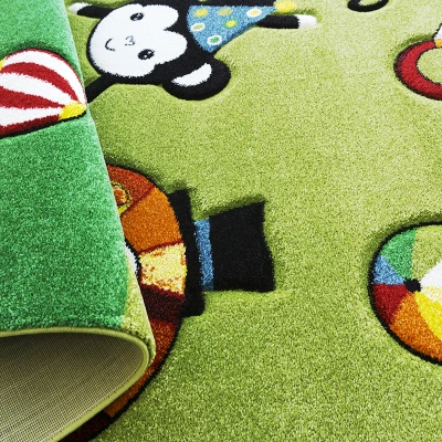 Kinderzimmerteppich 160x230 DORRIS 4 - grün