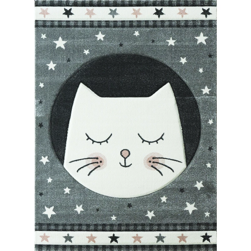 Kinderteppich 160x230 DORRIS 6 - grau