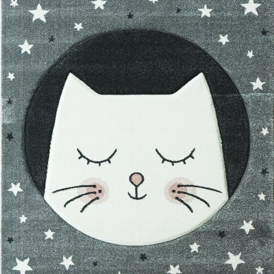 Kinderteppich 140x190 DORRIS 6 - grau