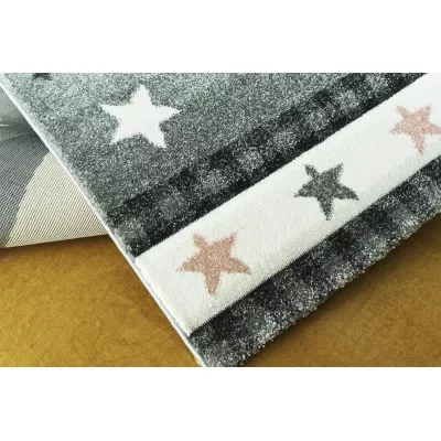 Kinderteppich 140x190 DORRIS 6 - grau