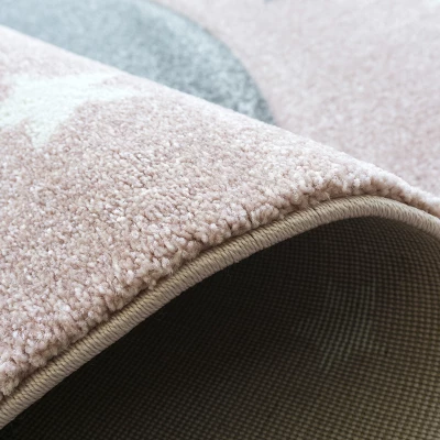 Kinderteppich 160x230 DORRIS 6 - rosa