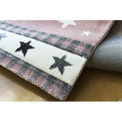 Kinderteppich 160x230 DORRIS 6 - rosa