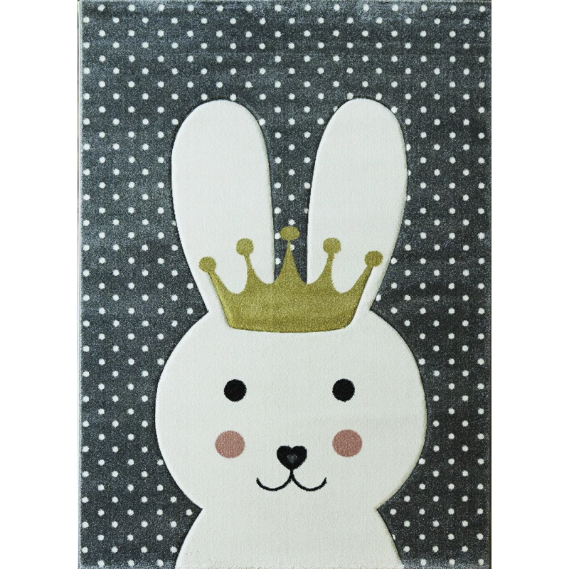 Kinderteppich 120x180 DORRIS 7 - grau