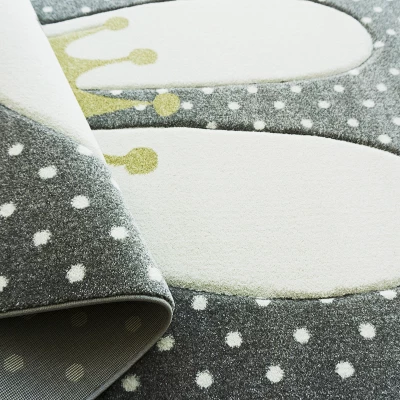 Kinderteppich 160x230 DORRIS 7 - grau