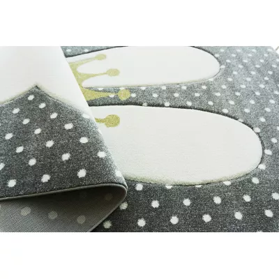 Kinderteppich 160x230 DORRIS 7 - grau