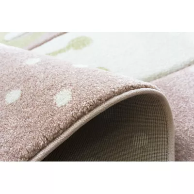 Kinderteppich 120x180 DORRIS 7 - rosa