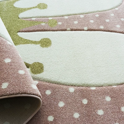 Kinderteppich 160x230 DORRIS 7 - rosa