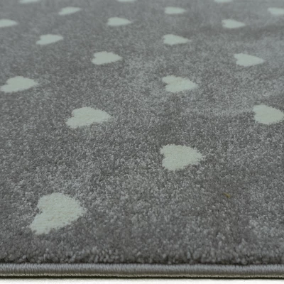 Kinderzimmer Teppich 120x180 DORRIS 8 - grau