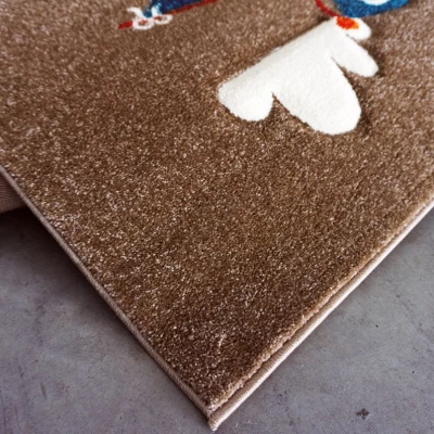 Kinderteppich 120x180 DORRIS 9 - blau/beige