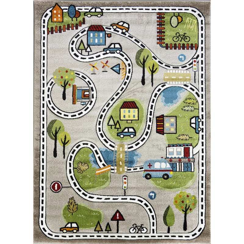 Kinderteppich 140x190 DORRIS 10 - beige