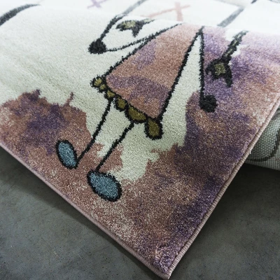 Kinderteppich 120x180 DORRIS 11 - rosa