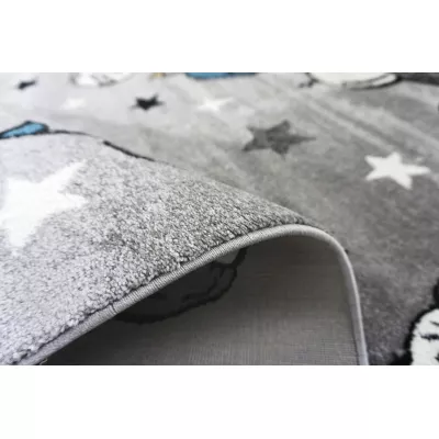Kinderzimmer Teppich 160x230 DORRIS 12 - grau