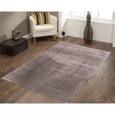 Moderner Stückteppich 80x150 COALINGA 1 - braun