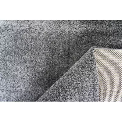 Moderner Stückteppich 80x150 COALINGA 1 - dunkelgrau