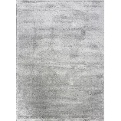 Moderner Stückteppich 60x100 COALINGA 1 - hellgrau