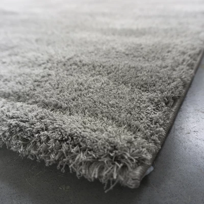 Moderner Stückteppich 60x100 COALINGA 1 - hellgrau