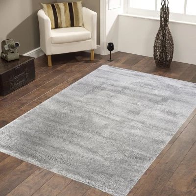 Moderner Stückteppich 60x100 COALINGA 1 - hellgrau