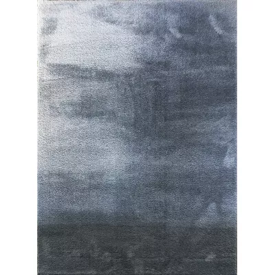 Moderner Stückteppich 200x290 COALINGA 1 - hellblau
