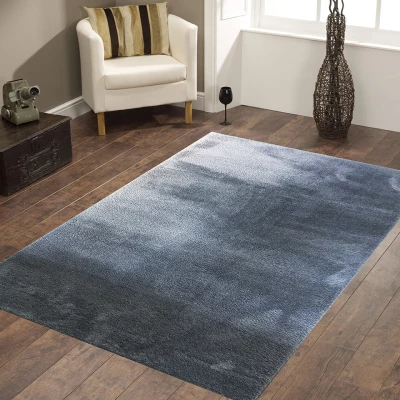 Moderner Stückteppich 200x290 COALINGA 1 - hellblau
