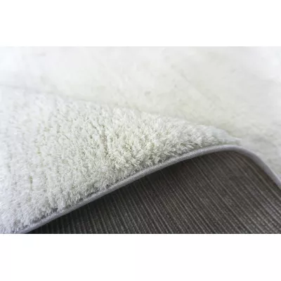 Moderner Stückteppich 60x100 COALINGA 1 - weiß