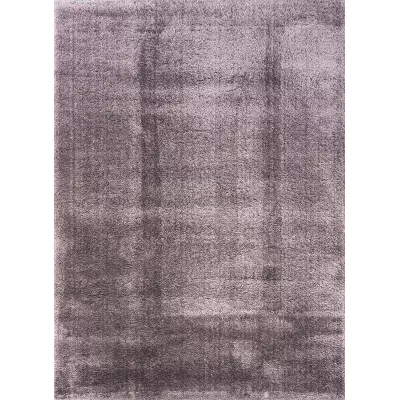 Moderner Stückteppich 80x150 COALINGA 1 - dunkelviolett