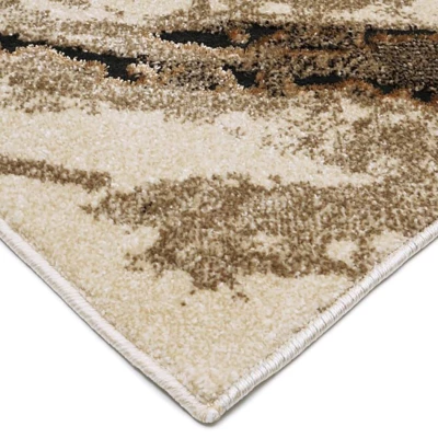 Rechteckiger Teppich 160x220 BRAWLEY 3 - beige / braun