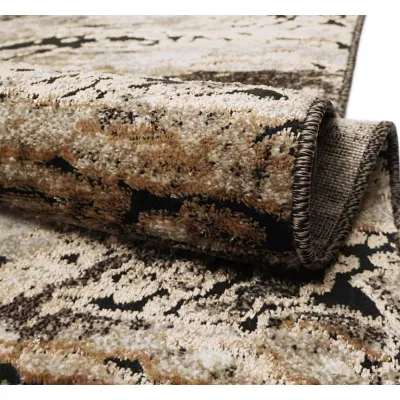 Rechteckiger Teppich 60x100 BRAWLEY 4 - beige / braun