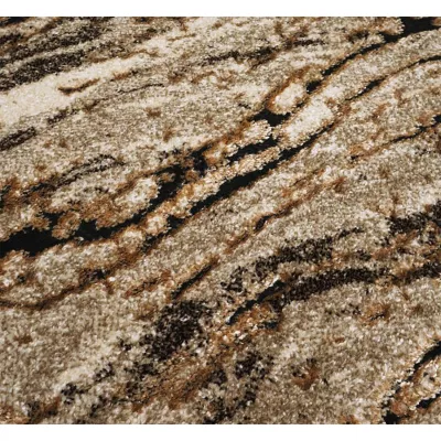 Rechteckiger Teppich 120x180 BRAWLEY 4 - beige / braun