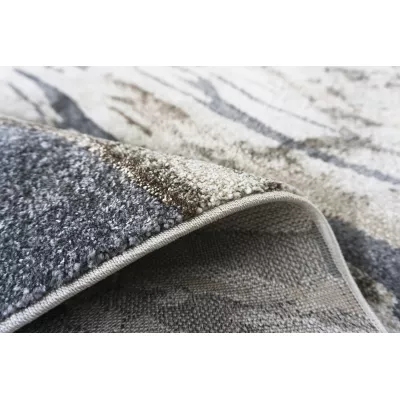 Rechteckiger Stückteppich 140x190 BREA 3 - beige / grau